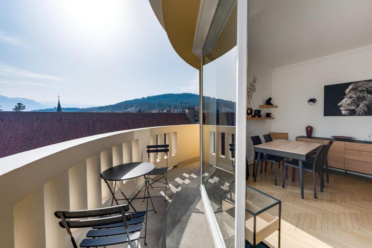 Le Panoramique - 75 Sq M Apartment With Balcony In The Heart Of Анси Екстериор снимка